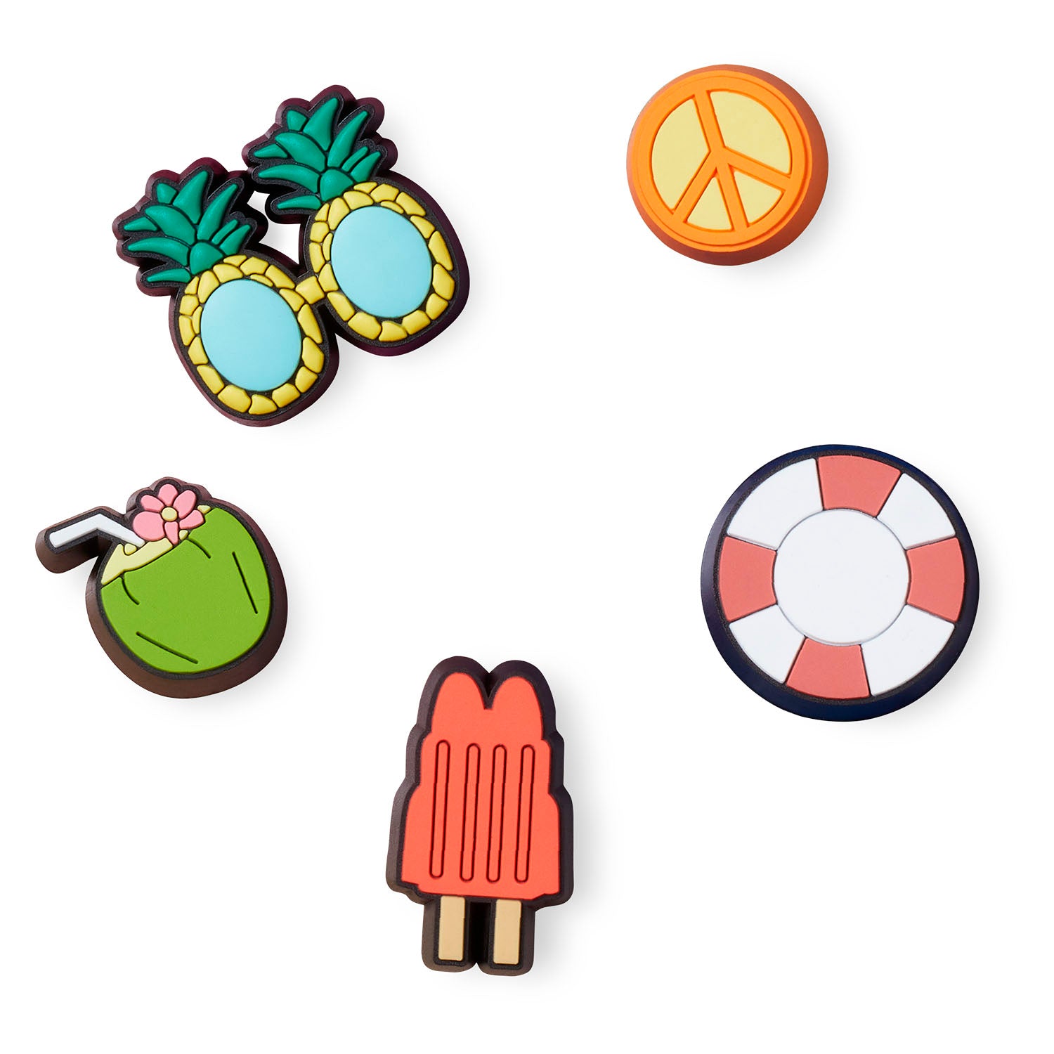 Happy Summer 5 Jibbitz Pack Crocs South Africa